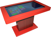 Интерактивный стол Interactive Project touch на процессоре Intel i3, с диагональю 109 см и поддержкой до 40 одновременных касаний.