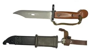 Макет ММГ штык-ножа 6Х3 образца 1959 г для АКМ, СВД. Ножны металл