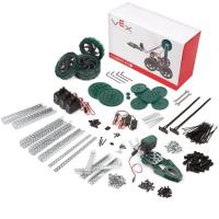 Базовый комплект для всех роботов VEX EDR Clawbot/Clawbot Kit, включает 4 привода постоянного тока, захватное устройство, комплект различных механических передач из пластика и набор металлических конструктивных и соединительных элементов, позволяет собрат