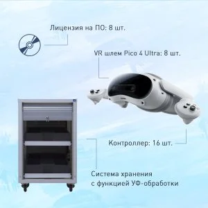 Набор виртуальной реальности EDUBLOCK Сестринское дело (VR-8)