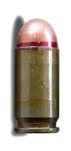 Макет патрона 9х18 Пст гильза зеленый лак