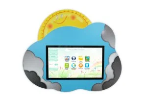 Интерактивный развивающий комплекс AVKompleks Multi 23 в форме говорящего облачка Интерактивный развивающий комплекс AVKompleks Multi 23 в форме говорящего облачка