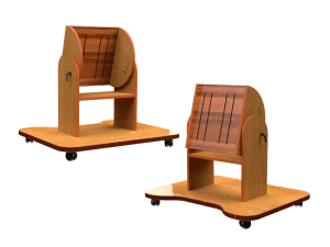 Мобильная поворотная стойка для логопедическиего комплекса Olodim Теремок