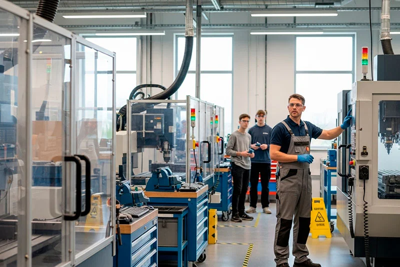 Безопасность станков ЧПУ: полный гайд