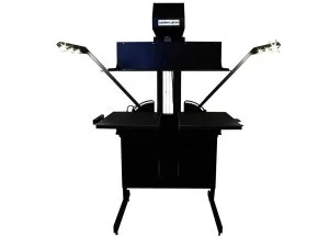 Планетарный книжный сканер Optima A1 45UU с универсальной колыбелью V- образным и плоским прижимным стеклом