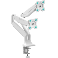 Кронштейн ONKRON для монитора 13"- 32" настольный, белый G200