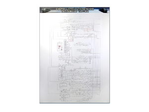 Электрифицированный стенд "Схемы цепей управления тепловоза ТЭМ-18Д" с компьютерным управлением (3 секции)