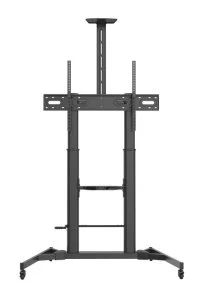 Напольная мобильная стойка для интерактивной панели 75" - 86"