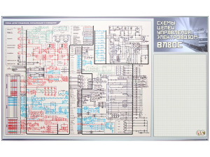 Электрифицированный стенд "Схемы цепей управления электровозом ВЛ80С" (с компьютерным управлением)