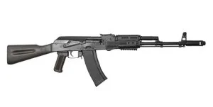 Копия автомата ММГ АК-74 учебный, нескладной пластиковый приклад. Макет массо-габаритный автомата Калашникова.