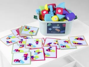Мягкий магнитный конструктор АЛМА МАККИ 60