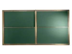 Колонная меловая доска Алма из серии Базис 4000х1300 мм