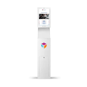 АПК NexTouch бесконтактный напольный диспенсер с дисплеем и функцией автоматической дезинфекции рук Nextaizer и биометрией