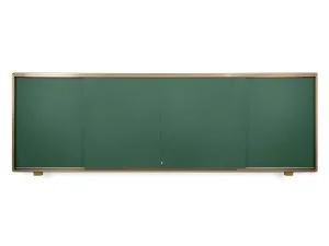 Раздвижная меловая рельсовая система досок для интерактивных панелей бескаркасная из серии Базис 4000х1300 мм