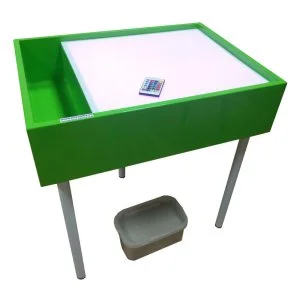 Стол для рисования песком Мироника с многоцветной подсветкой 1 поле