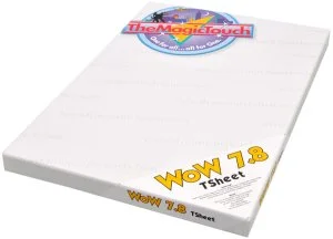 The Magic Touch WoW 7.8/50 Tsheet A3 (Термотрансферная бумага для черного и темного текстиля)