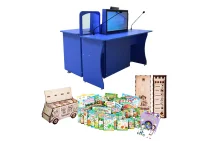 Интерактивный мультимедийный логопедический комплекс-стол «Logo Prof Plus» из серии «Кисельковое царство» 