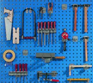 Настенная панель для инструментов, сталь, 100х90 см.