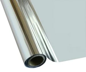 Фольга для термопереноса T.Foil M20 Metallic Silver, серебряная (0.3х25 м)