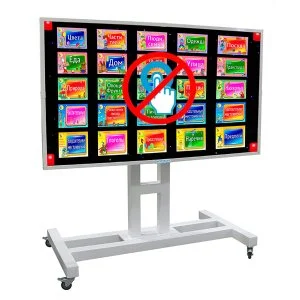 Интерактивная панель InterTouch 75" ОВЗ IS-75FK с мобильной стойкой Интерактивная панель InterTouch 75" ОВЗ IS-75FK с мобильной стойкой