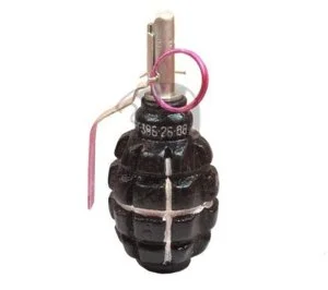 Учебная граната Ф-1 с запалом УЗРГМ-2. Оригинал СССР, вес 600 г