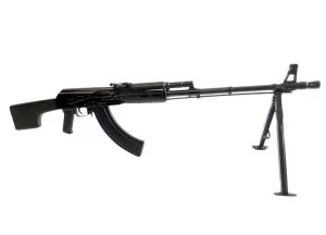 Учебный макет ММГ РПК ручной пулемет Калашникова, с полной разборкой