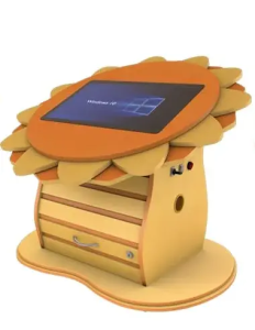 Интерактивный развивающий стол AVKompleks Мulti 1 в форме солнышка