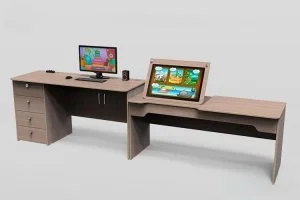 Профессиональный интерактивный стол психолога-дефектолога AVKompleks ПсихоЛогика DUO возраст 3-10 лет