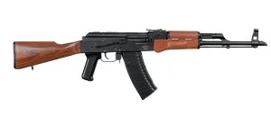 Учебный ММГ АК калибра 5,45 мм с деревянным прикладом. Оружейный завод Молот. Макет массо-габаритный автомата Калашникова