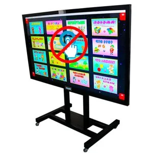 Интерактивная панель InterTouch 86" ОВЗ IS-86FK с мобильной стойкой Интерактивная панель InterTouch 86" ОВЗ IS-86FK с мобильной стойкой