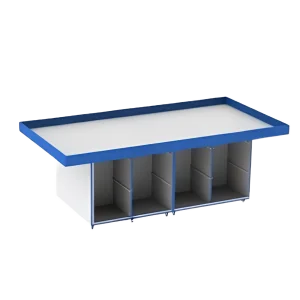 Стол для соревнований по робототехнике на колёсах с открытыми ячейками стандарт