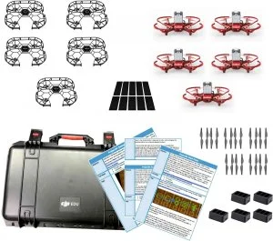 Стартовый комплект квадрокоптеров на 5 учеников DJI Robomaster TT