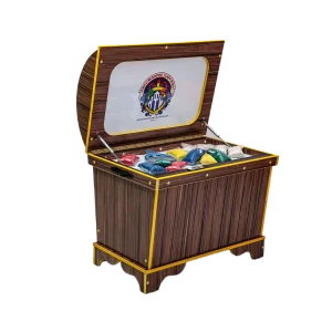 Стилизованный световой песочный стол «Сундук» из серии «Кисельковое царство»