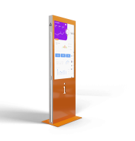 Cенсорный киоск Helper Mini 32" с индукционной петлей и Kiosk Info