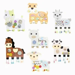 Набор бизибордов "Домашние животные"