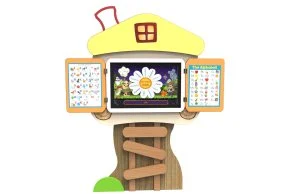 Интерактивный развивающий комплекс AVKompleks Дерево знаний Multi 22 в форме теремка с опорой Интерактивный развивающий комплекс AVKompleks Дерево знаний Multi 22 в форме теремка с опорой