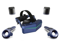 Pimax 5K Super в комплекте с оборудованием отслеживания SteamVR 2.0 подходит как для любителей, так и профессиональных геймеров, а также для развития VR-бизнеса. Благодаря новому типу датчиков, гарнитура с контроллерами отслеживаются в два раза точнее и н