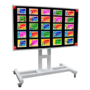 Интерактивная панель InterTouch 55" ОВЗ IS-55SFK с мобильной стойкой Интерактивная панель InterTouch 55" ОВЗ IS-55SFK с мобильной стойкой