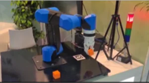 Учебная роботизированная ячейка на базе манипулятора AR-IRC-M5