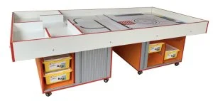 Стол для соревнований по робототехнике Мироника Уникум-Лего МАСОР (двойной)