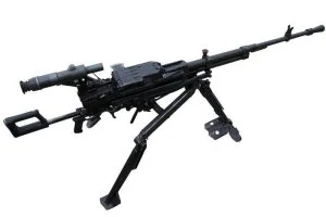 ММГ пулемет НСВ "Утёс" макет массо-габаритный. Без прицела на станке