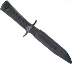 Макет боевого ножа тренировочный, пластик или резина