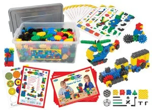 Конструктор Morphun STEM 800 деталей (Шестеренки) Начальный уровень