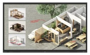 Интерактивная панель LG 55" 55TR3DQ-B