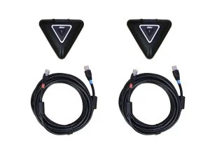 Пара дополнительных микрофонов для AVer VC520Pro в комплекте с кабелем 5 м 60U0100000AC