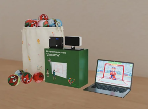 Интерактивная стена "ДвижУм" С ноутбуком