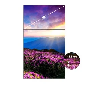 Видеостена Prestel KIT13-4935WL 1х3 49" со швом 3.5 мм