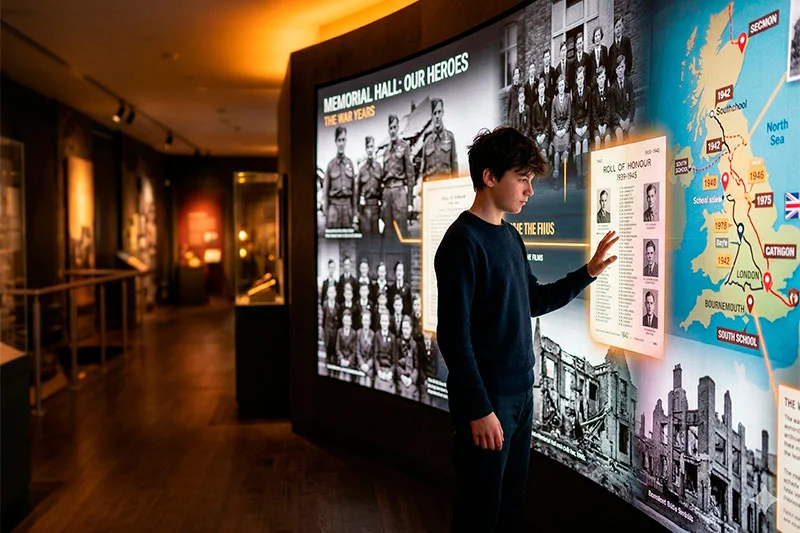 Интерактивный музей патриотического воспитания