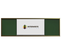 Комплект: раздвижная рельсовая система IGB1L + интерактивная панель INTERWRITE MTM-86T9 86"