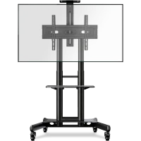 Мобильная стойка ONKRON для телевизора с кронштейном 40"-70",  чёрная TS1551